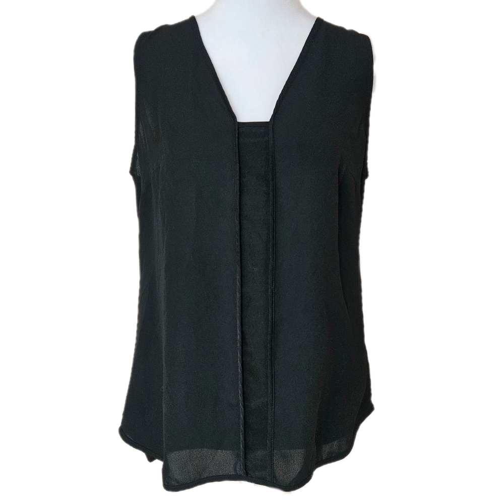Banana‎ Republic Sleeveless Blouse Women's Small Minimalist Office Lightweight
